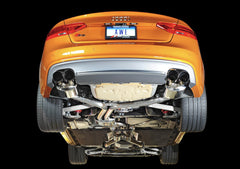 AWE Touring Edition Exhaust for Audi S5 3.0T - Diamond Black Tips (102mm) - Mounted