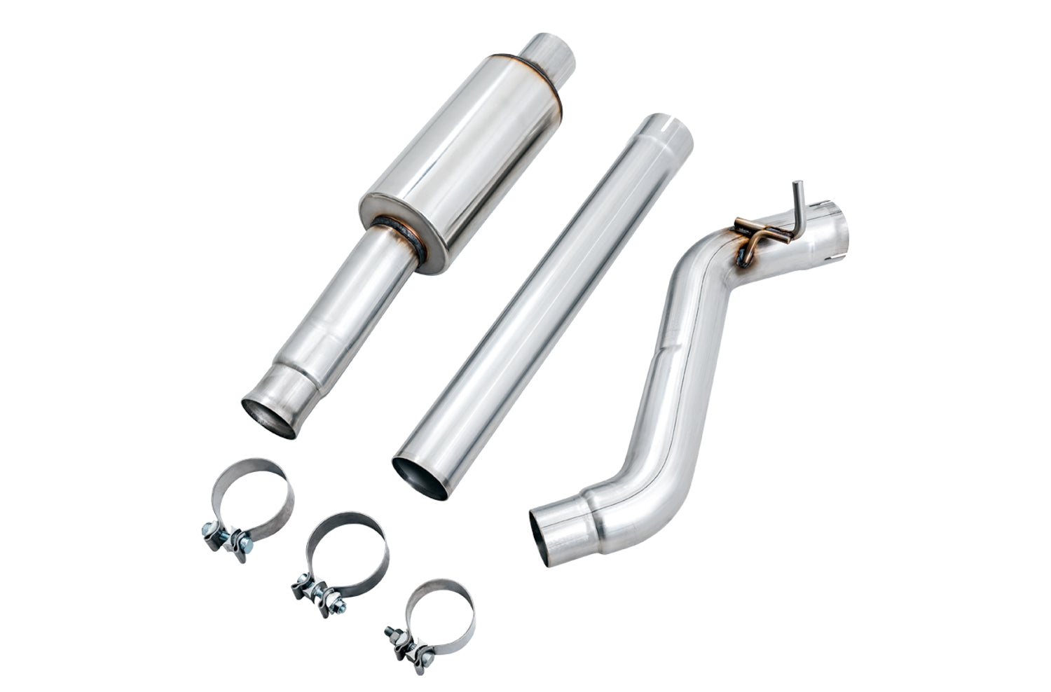 AWE Resonated Mid Pipe for Jeep JL/JLU 3.6L - out of package