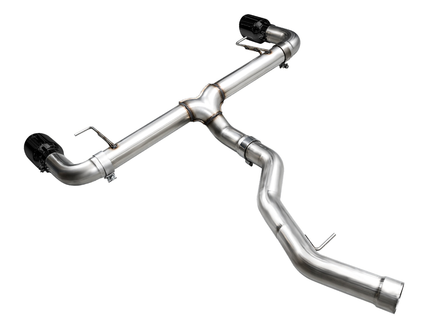 AWE Track Edition Axleback Exhaust for BMW G2X 330i/430i - Diamond Black - out of package