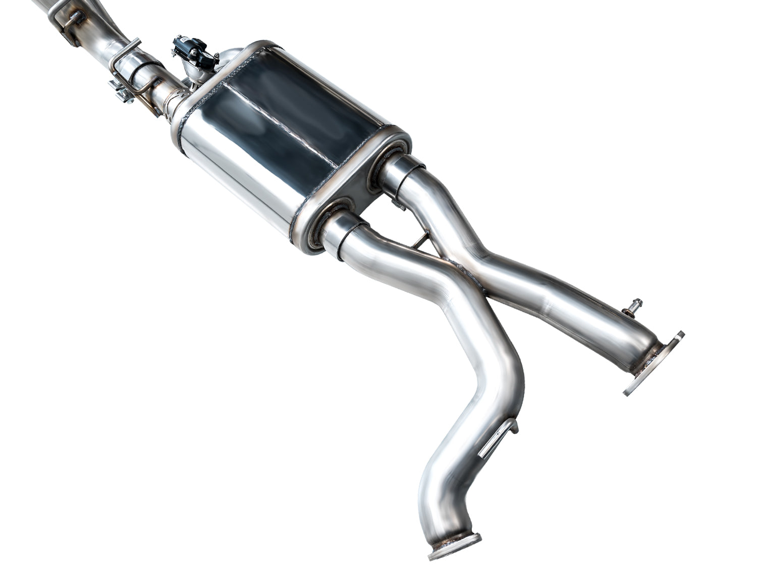 AWE SwitchPath Exhaust for Ford Bronco Raptor - Dual BashGuards - out of package