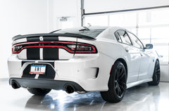 AWE Touring Edition Exhaust for 15+ Charger 6.4 / 6.2 SC - Diamond Black Tips - Mounted