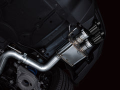AWE SwitchPath™ Exhaust for S650 Ford Mustang GT Fastback - Quad Diamond Black Tips - Mounted