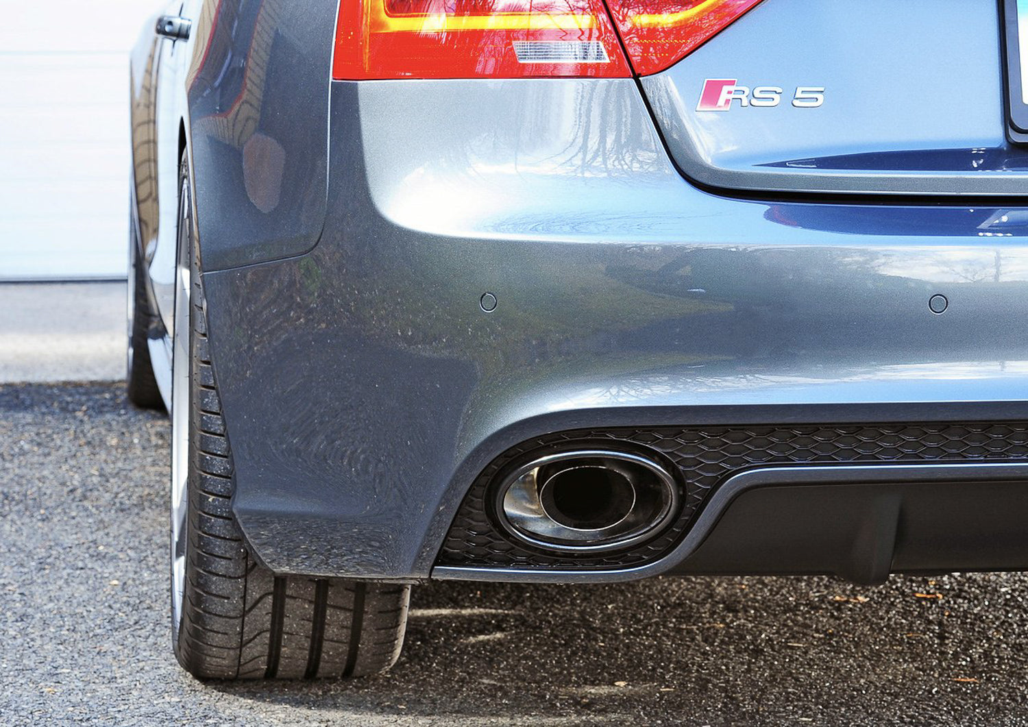 AWE Touring Edition Exhaust System for Audi RS5 Cabriolet - Mounted