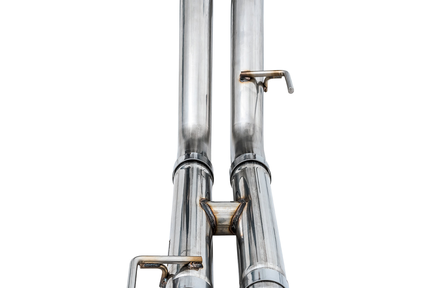 AWE 2FG Exhaust for Gen 2 Ford Raptor (Performance H-Pipe) - Close Up
