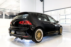 AWE Touring Edition Exhaust for VW MK7.5 GTI - Diamond Black Tips - Mounted