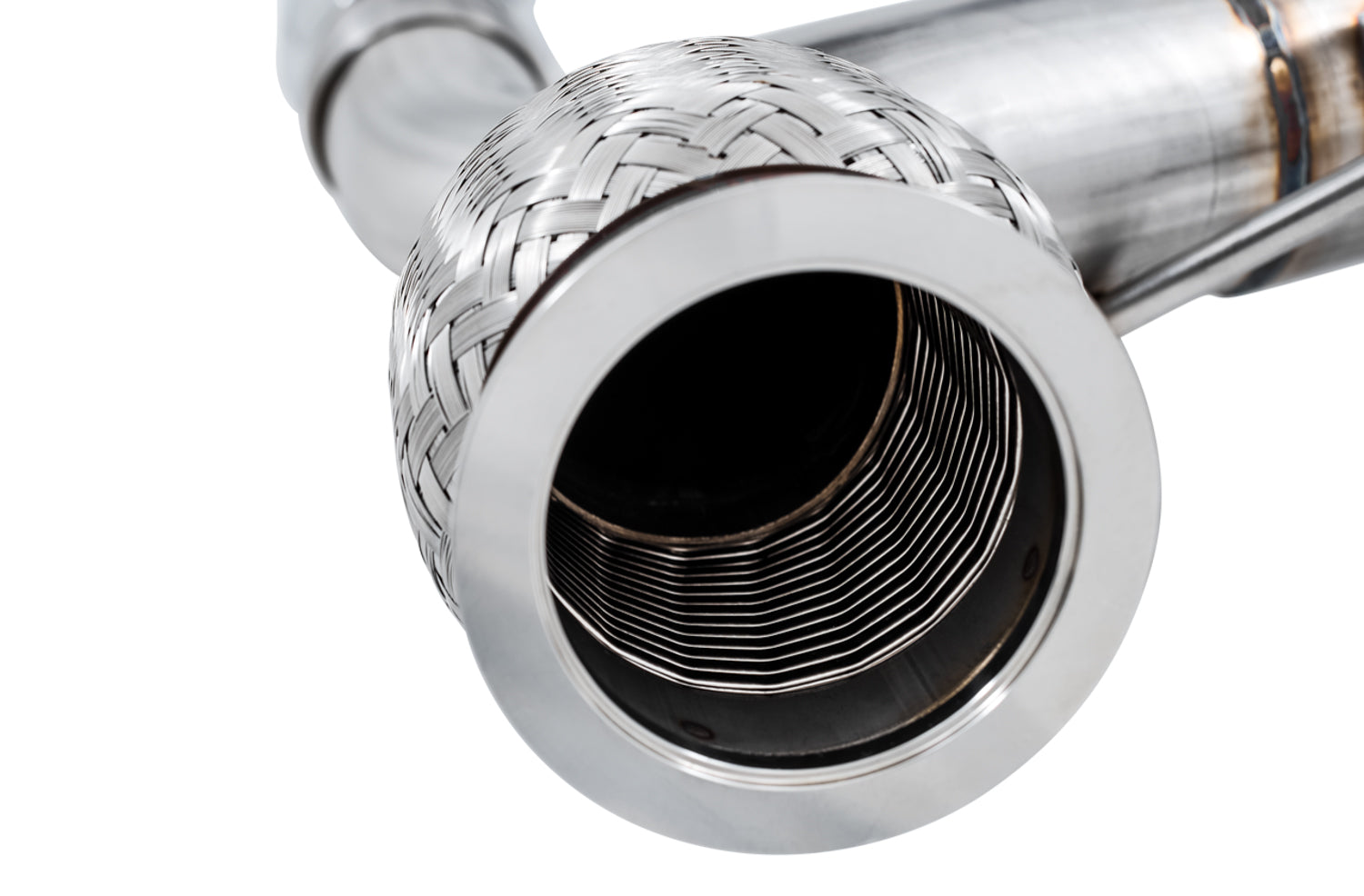 AWE Performance Exhaust for McLaren 720S - Chrome Silver Tips - Close Up