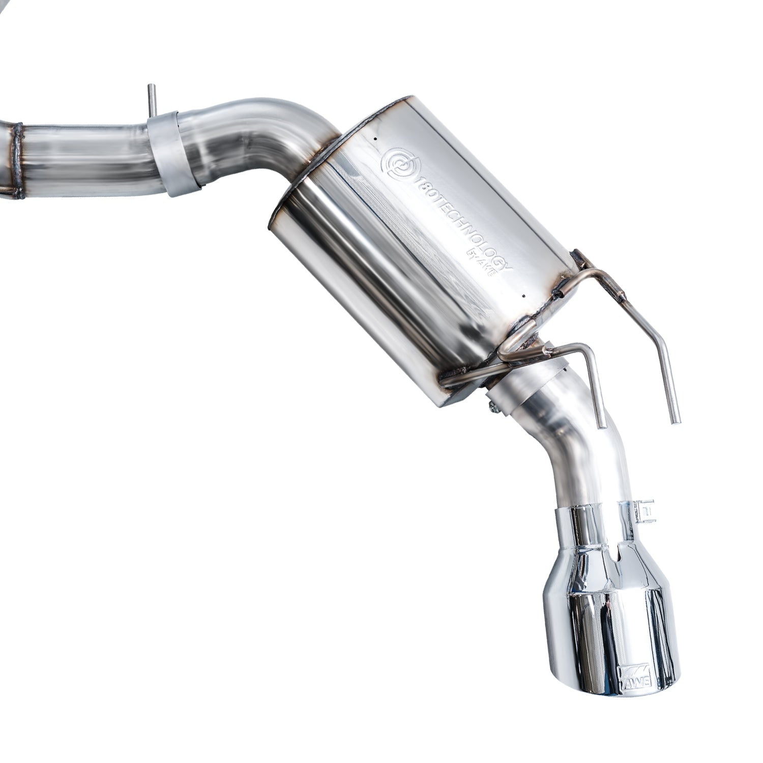 AWE Touring Edition Exhaust for FE1 Civic Si/DE4 Acura Integra - Chrome Silver Tips - out of package