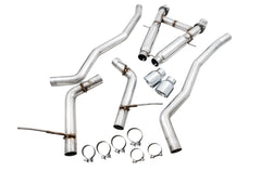 AWE Track Edition Exhaust for Jeep Grand Cherokee SRT - Chrome Silver Tips - out of package