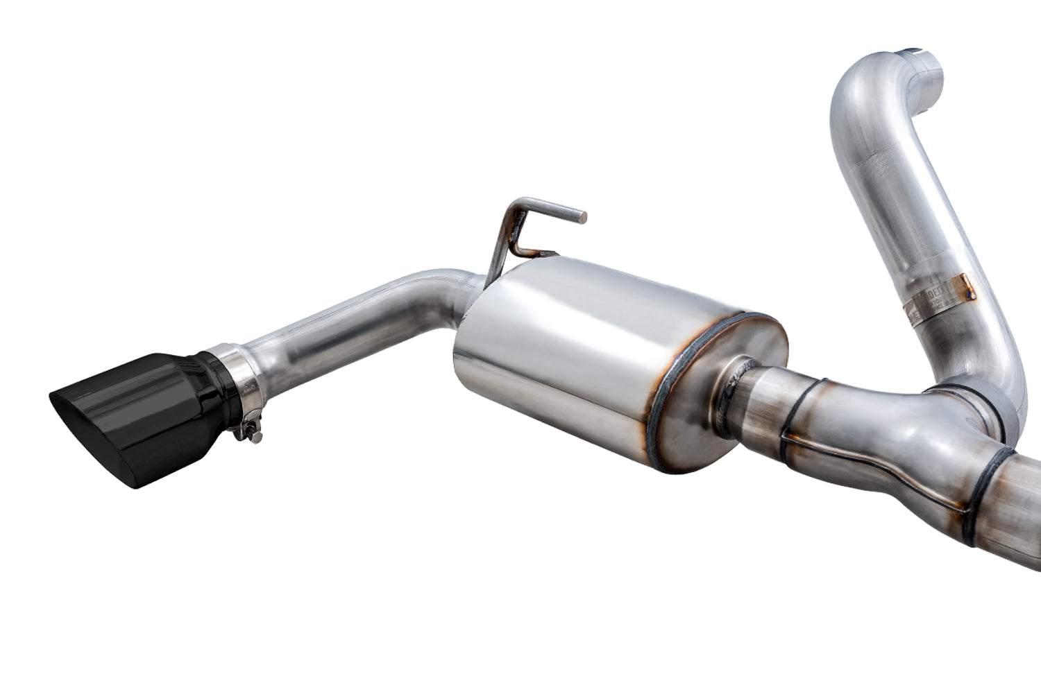 AWE Tread Edition Axleback Dual Exhaust for Jeep JL/JLU 3.6L/2.0T - Diamond Black Tips - out of package