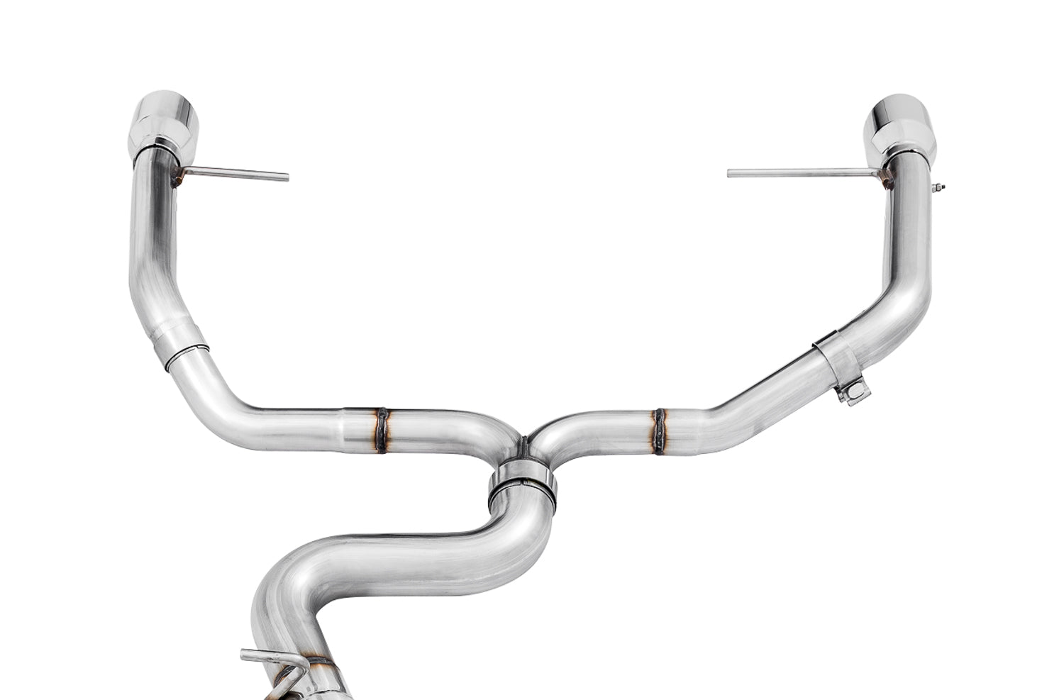 AWE Track Edition Exhaust for VW Golf Alltrack / Sportwagen 4Motion - Chrome Silver Tips - out of package