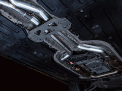 AWE Non-Resonated Performance Mid Pipe for BMW G8X M2/M3/M4 - Mounted