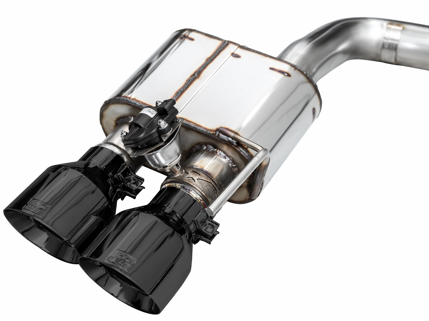 AWE SwitchPath™ Exhaust for S650 Ford Mustang Dark Horse - Quad Diamond Black Tips - out of package