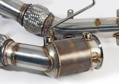 AWE Performance Catalysts for McLaren 3.8TT - 12C / 570 / 600LT / 650 / 675LT - Close Up