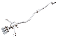 AWE Touring Edition Exhaust for FK8 Civic Type R (includes Front Pipe) - Triple Chrome Silver Tips - Primary