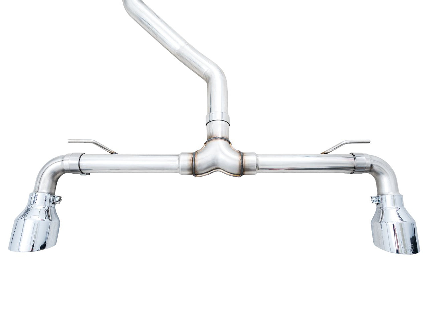 AWE Touring Edition Exhaust for VW MK8 GTI - Chrome Silver Tips - out of package