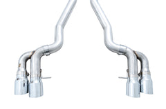AWE Track Edition Catback Exhaust for BMW F90 M5 - Chrome Silver Tips - out of package