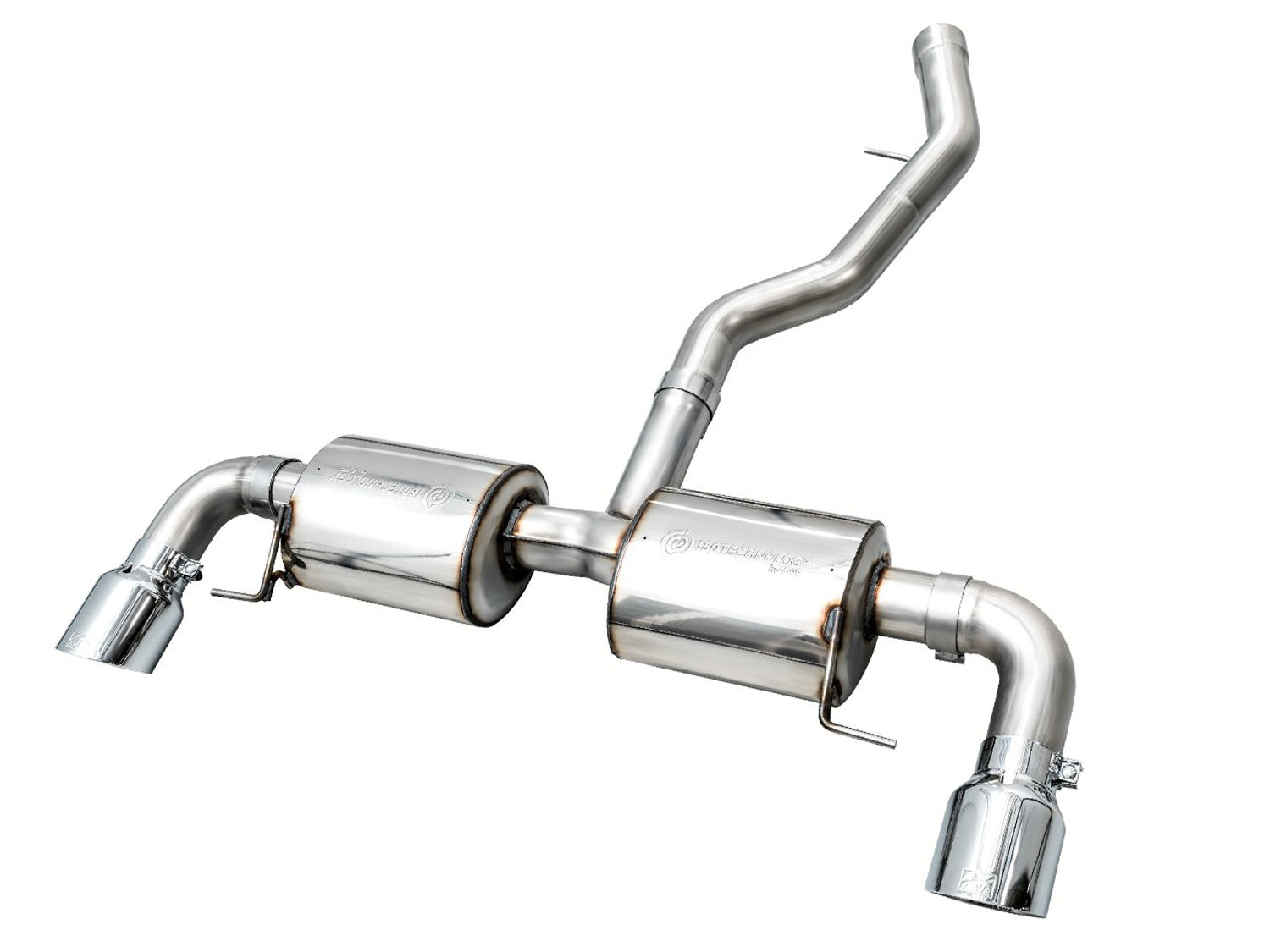 AWE Touring Edition Axle Back Exhaust for BMW G2X 330i/430i - Chrome Silver - Primary