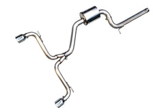 AWE Track Edition Exhaust for VW MK7 GTI - Chrome Silver Tips - Primary