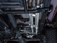 AWE SwitchPath Exhaust for Wrangler 392 - Quad BashGuards - Mounted