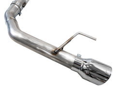 AWE Track Edition Exhaust for S650 Ford Mustang GT Fastback - Dual Chrome Silver Tips - out of package