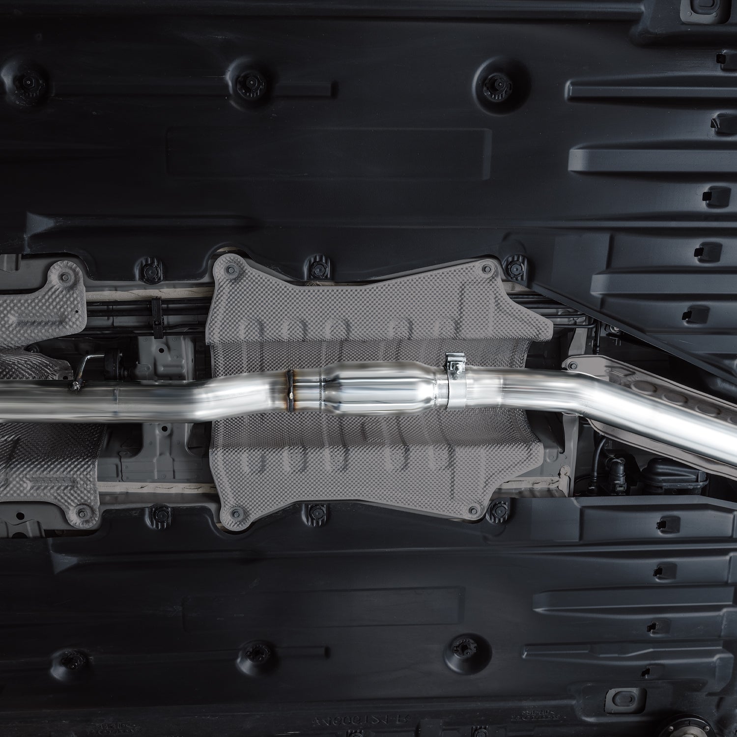 AWE Touring Edition Exhaust for FE1 Civic Si/DE4 Acura Integra - Chrome Silver Tips - Mounted
