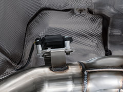 AWE Track Edition Exhaust for BMW G87 M2 - Chrome Silver Tips - Mounted