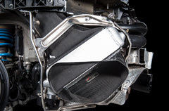 AWE ColdFront™ Intercooler Kit for Porsche 991 Turbo and Turbo S - Mounted