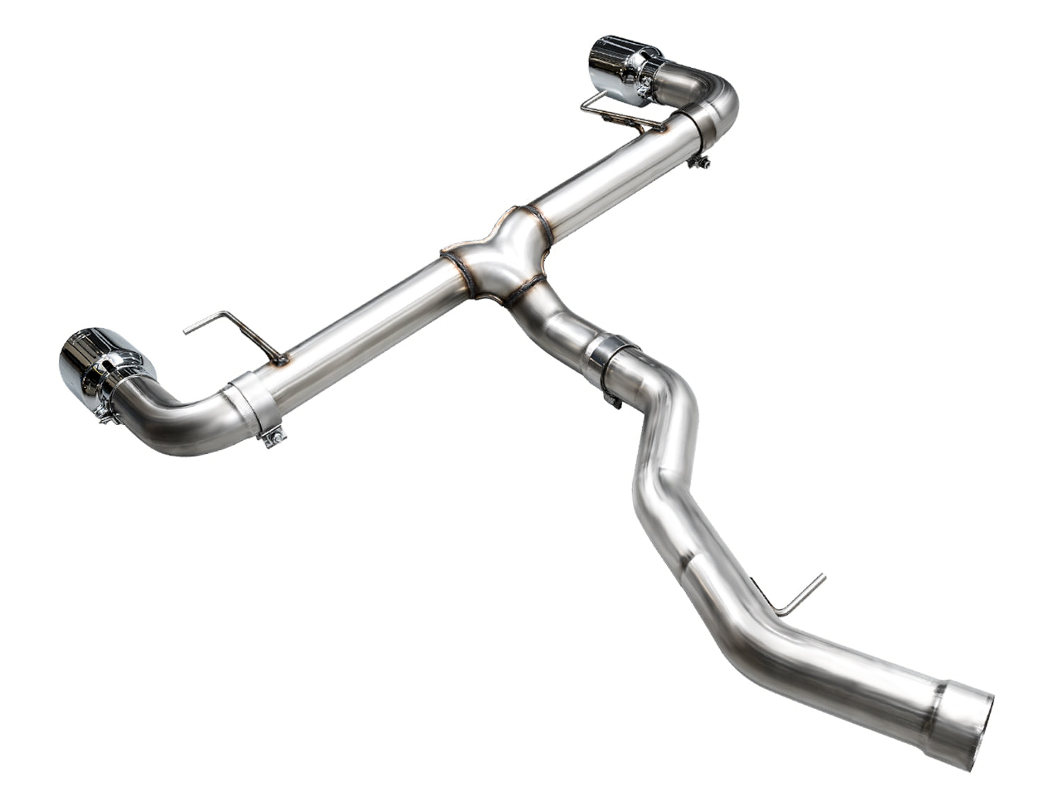 AWE Track Edition Axleback Exhaust for BMW G2X 330i/430i - Chrome Silver - out of package