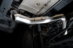 AWE Trail Edition Catback Exhaust for Jeep JT 3.6L - Mounted