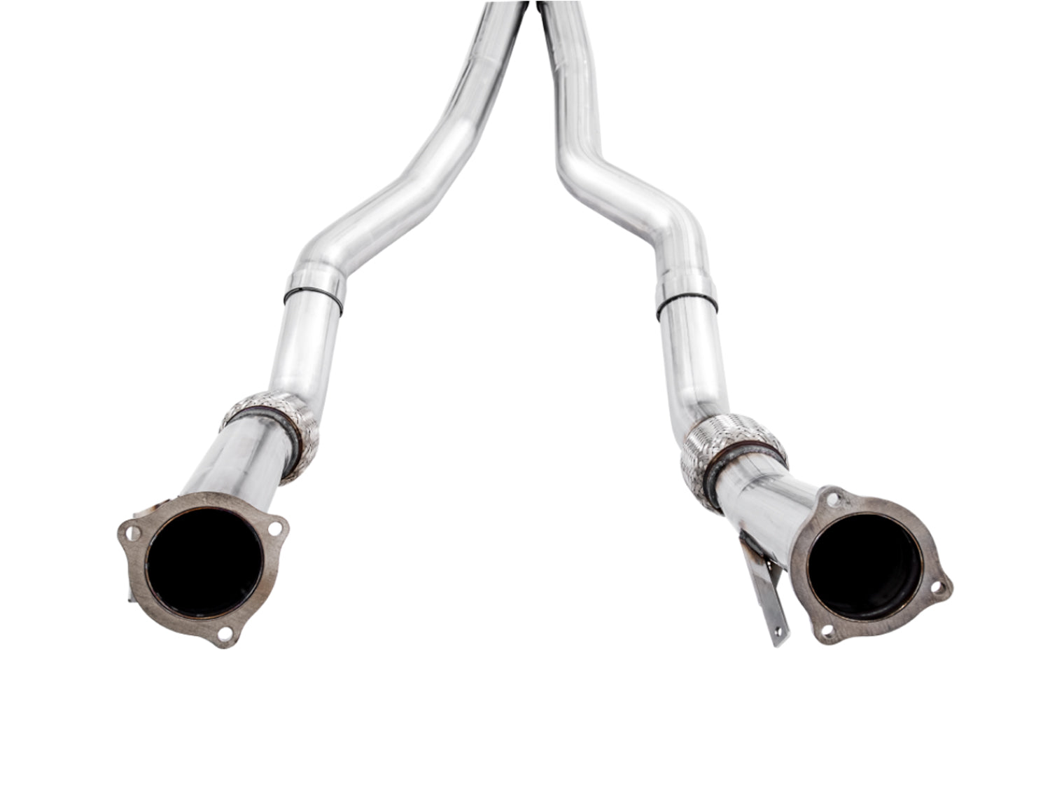 AWE Track Edition Exhaust for Audi B9.5 RS 5 Sportback - Non-Resonated - Diamond Black RS-style Tips - out of package