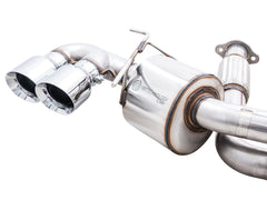 AWE Touring Edition Exhaust for C8 Corvette -- Chrome Silver Tips - out of package