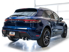 AWE Touring Edition Catback Exhaust for '22+ Porsche Macan 2.9TT - Chrome Silver Tips - Mounted