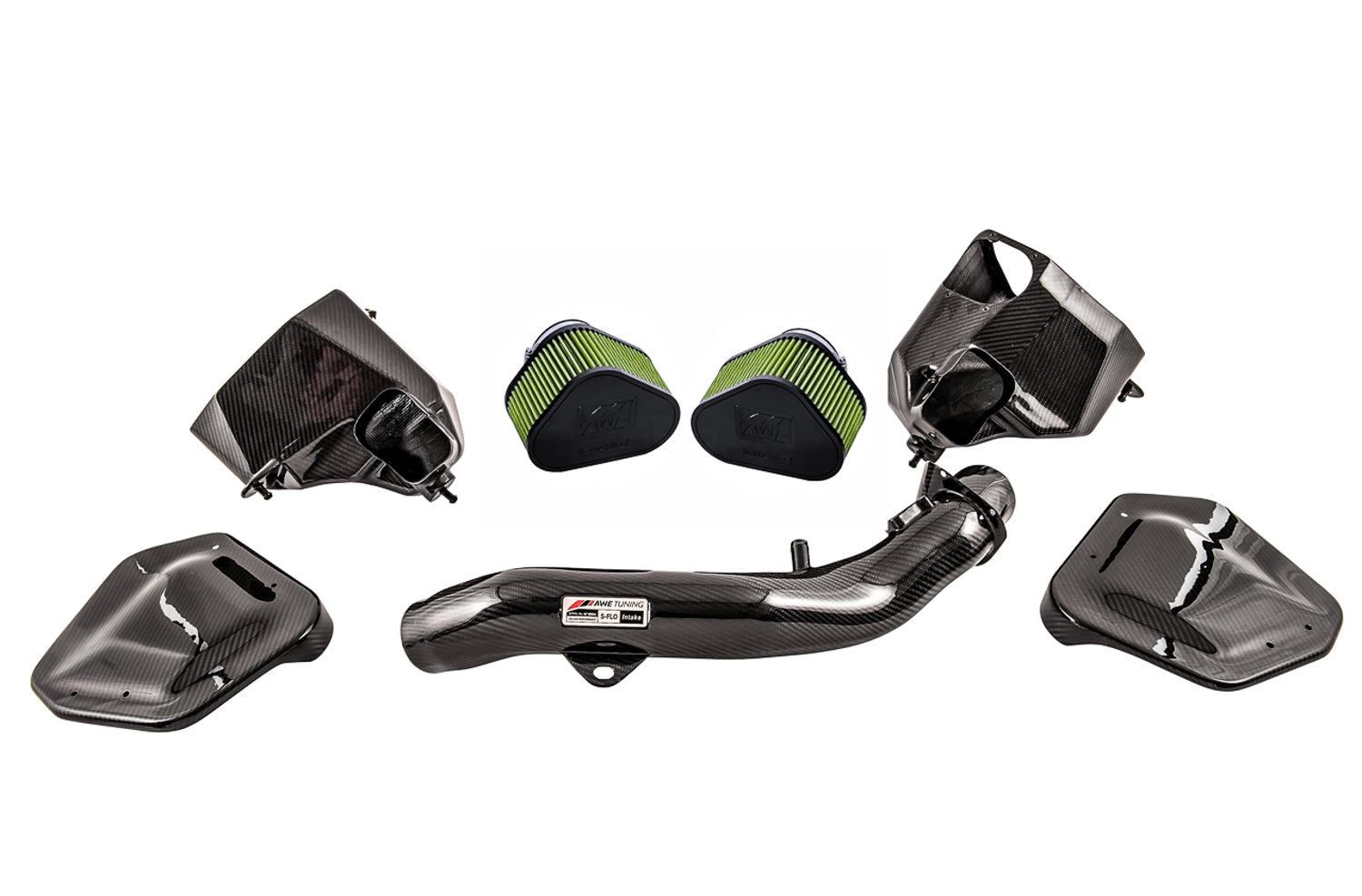 AWE S-FLO Carbon Intake for BMW F8X M3 / M4 - out of package