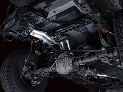 AWE SwitchPath Exhaust for Ford Bronco Raptor - Dual BashGuards - Mounted