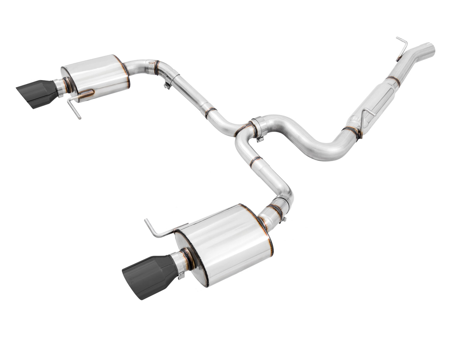 AWE Touring Edition Exhaust for VW Golf Alltrack / Sportwagen 4Motion - Diamond Black Tips - Primary