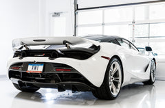 AWE Performance Exhaust for McLaren 720S - Diamond Black Tips - Mounted