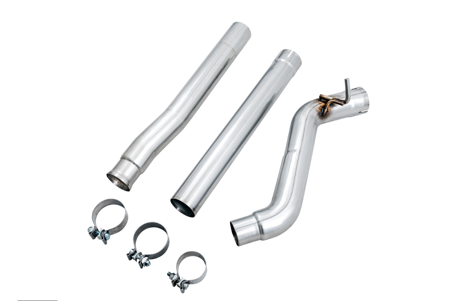 AWE Non-Resonated Mid Pipe for Jeep JL/JLU 2.0T - out of package