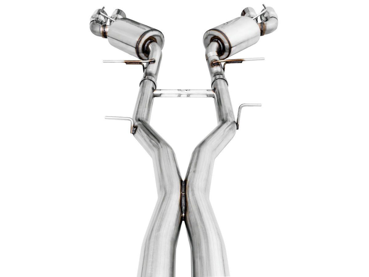 AWE Touring Edition Cat-back Exhaust for Gen6 Camaro SS / ZL1 / LT1 - Non-Resonated - Chrome Silver Tips (Quad Outlet) - Primary