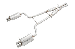 AWE Touring Edition Exhaust for Audi B7 S4 - Diamond Black Tips - Primary