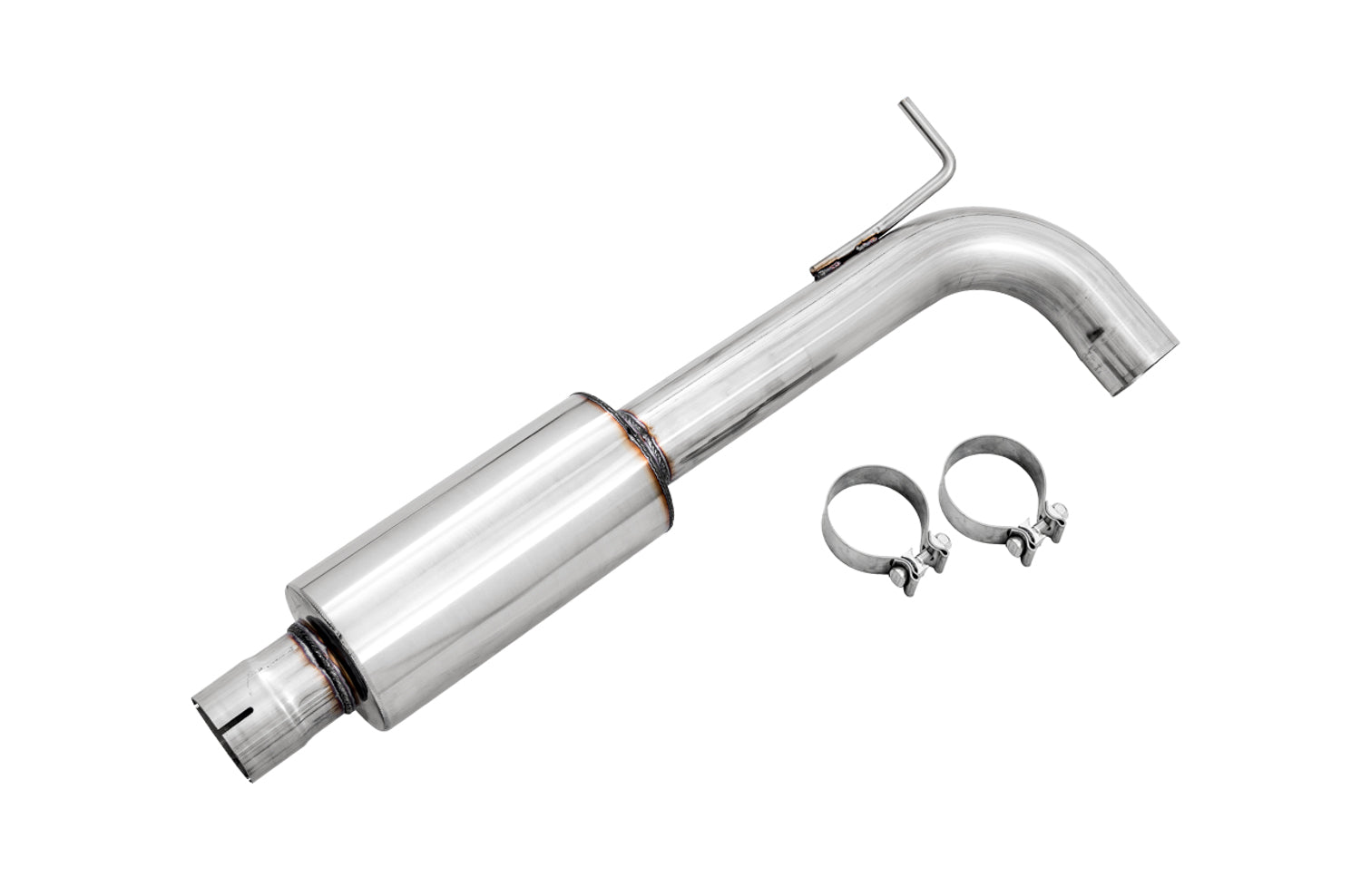 AWE Touring Edition Exhaust for VW MK7.5 GTI - Diamond Black Tips - Close Up