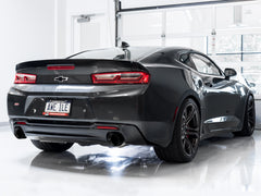 AWE Touring Edition Axle-back Exhaust for Gen6 Camaro SS / LT1 - Diamond Black Tips (Dual Outlet) - Mounted