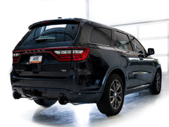 AWE Track Edition Exhaust for Dodge Durango 3.6 / 5.7 - Diamond Black Tips - Mounted