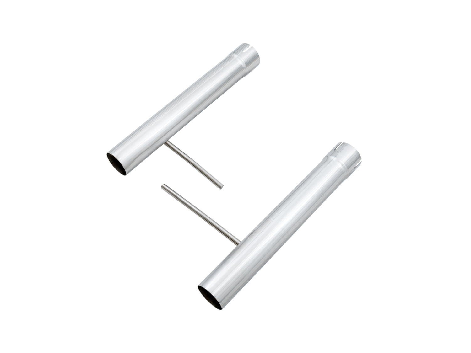AWE Track Edition Exhaust - Non-Resonated - for MK7 Jetta GLI w/ Stock Downpipe - Chrome Silver Tips - out of package