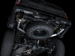 AWE SwitchPath™ Exhaust for Gen 3 Raptor - Diamond Black Tip - Mounted