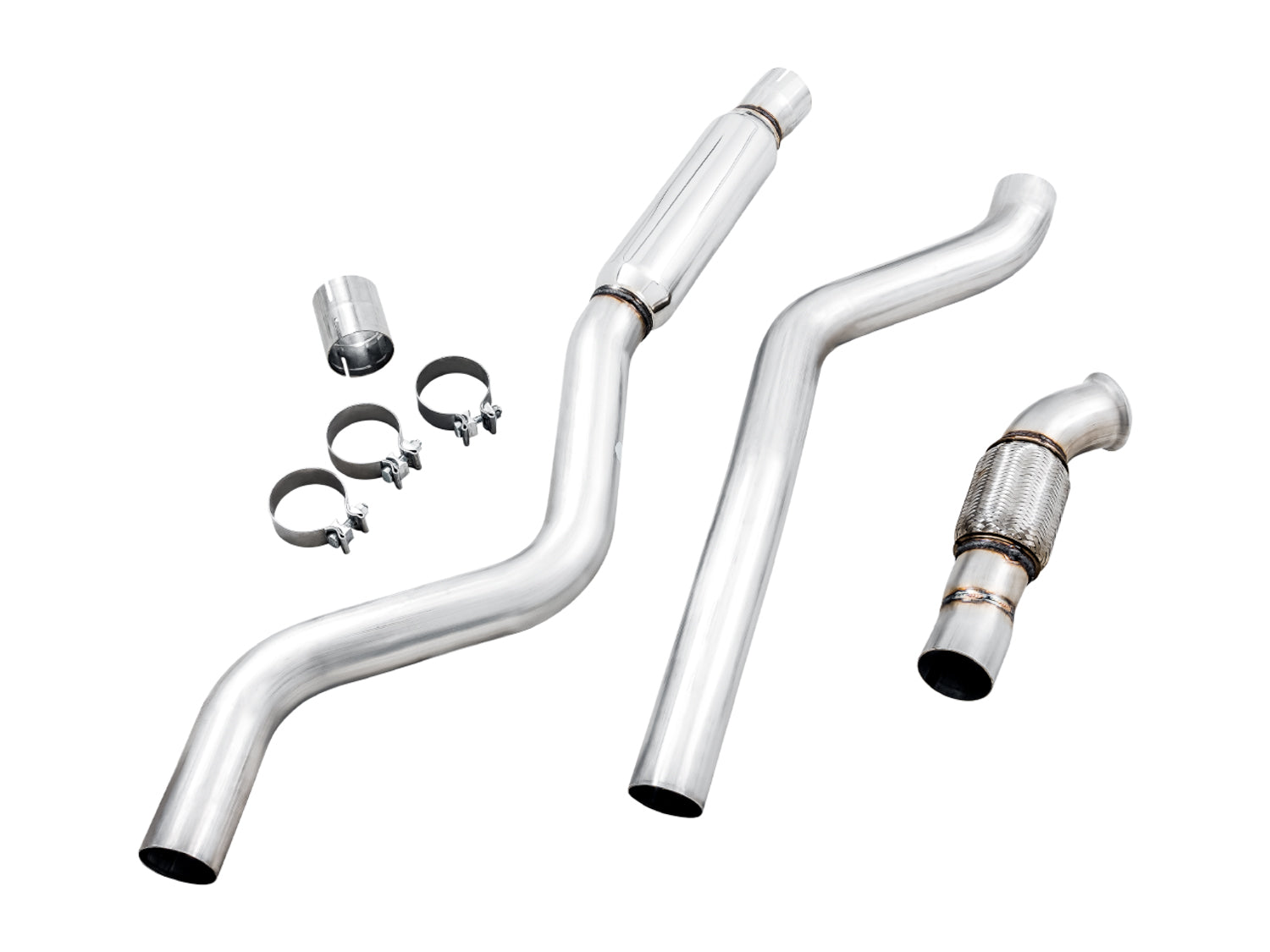 AWE Performance Mid Pipe for BMW F22 M235i - out of package