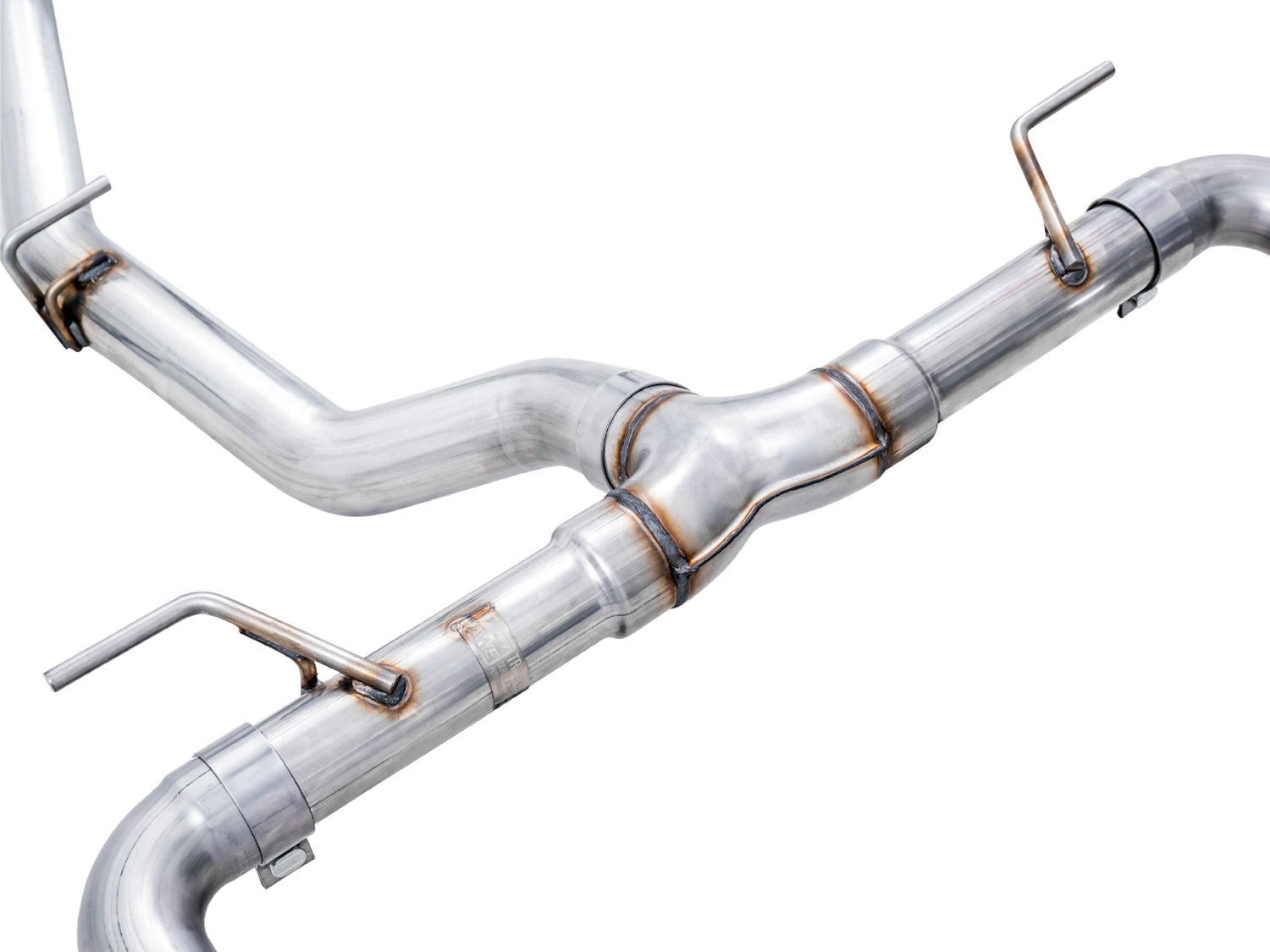 AWE Track Edition Exhaust for Subaru BRZ / Toyota GR86 / Toyota 86 / Scion FR-S - Diamond Black Tips - out of package