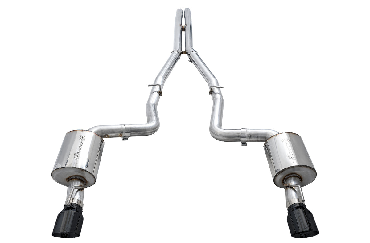 AWE Touring Edition Exhaust for 17+ Charger 5.7 - Diamond Black Tips - Primary