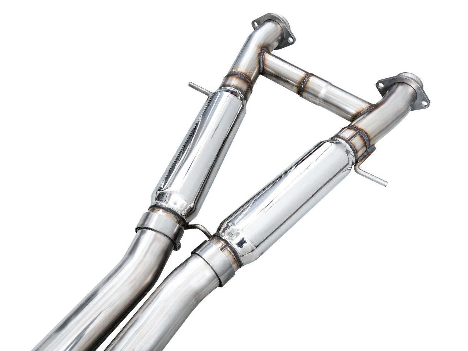 AWE Track Edition Exhaust for Dodge Durango 6.4 / 6.2 SC - Diamond Black Tips - out of package
