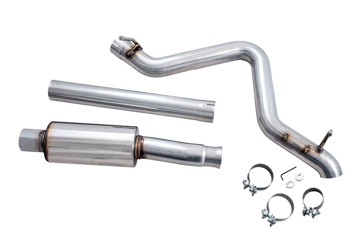 AWE Trail Edition Catback Exhaust for Jeep JT 3.6L - out of package