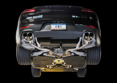 AWE Touring Edition Exhaust for 970 Panamera 2/4 (2014+) -- With Chrome Silver Tips - Mounted